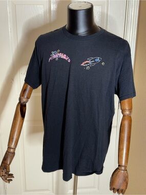 Goodie Two Sleeves Pink Floyd T Shirt Size Large Black Short Sleeves